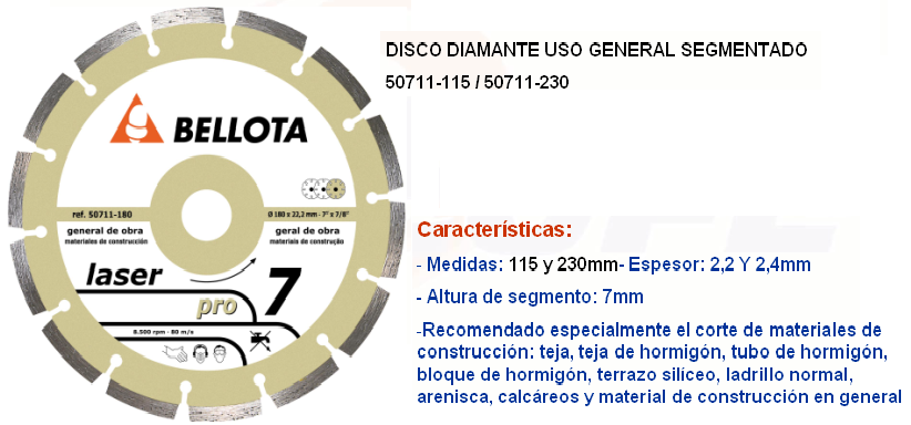 Disco Diamante 50711